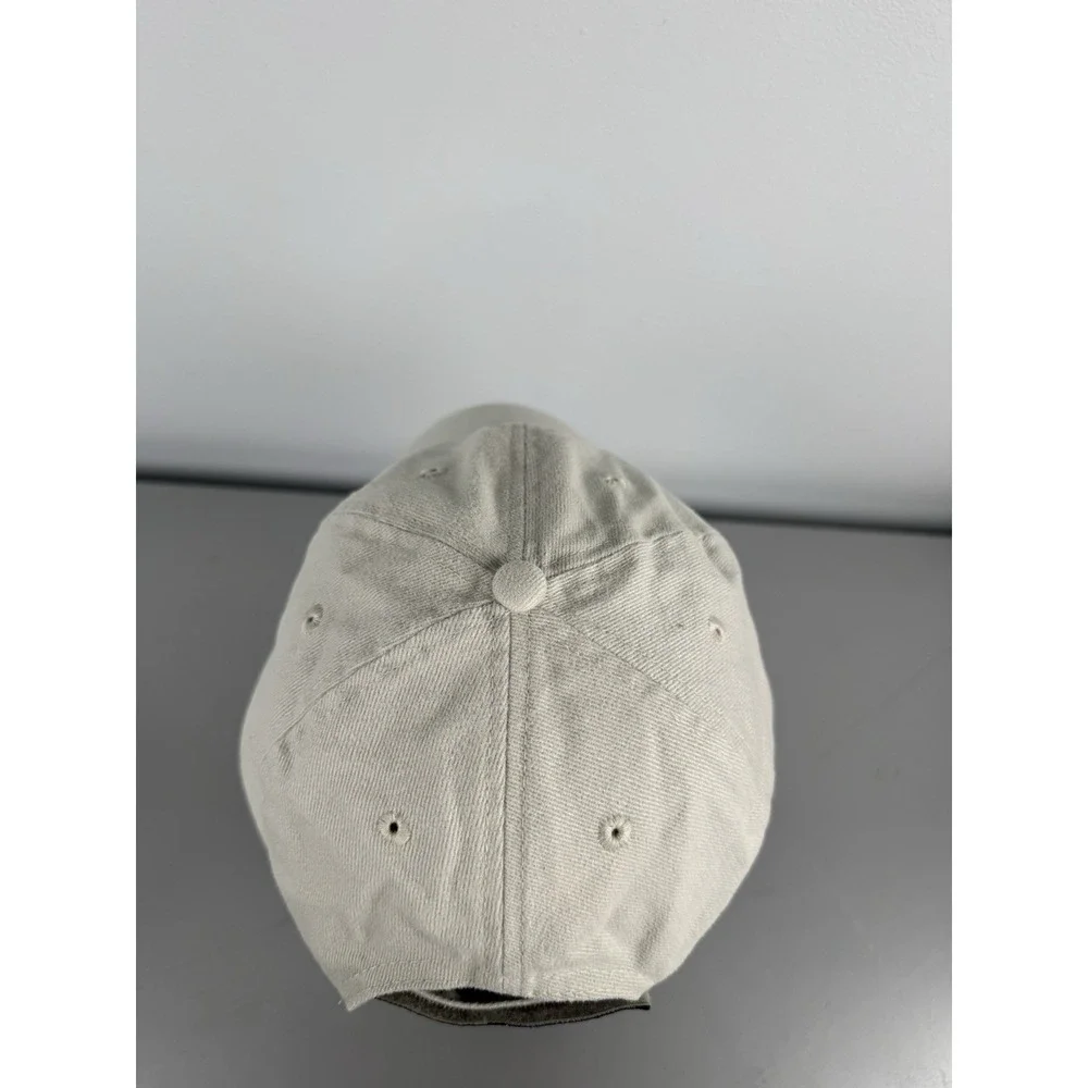 Dallas Cowboys Hat Cap Beige Embroidered Star Logo Adjustable Strap NFL Cotton